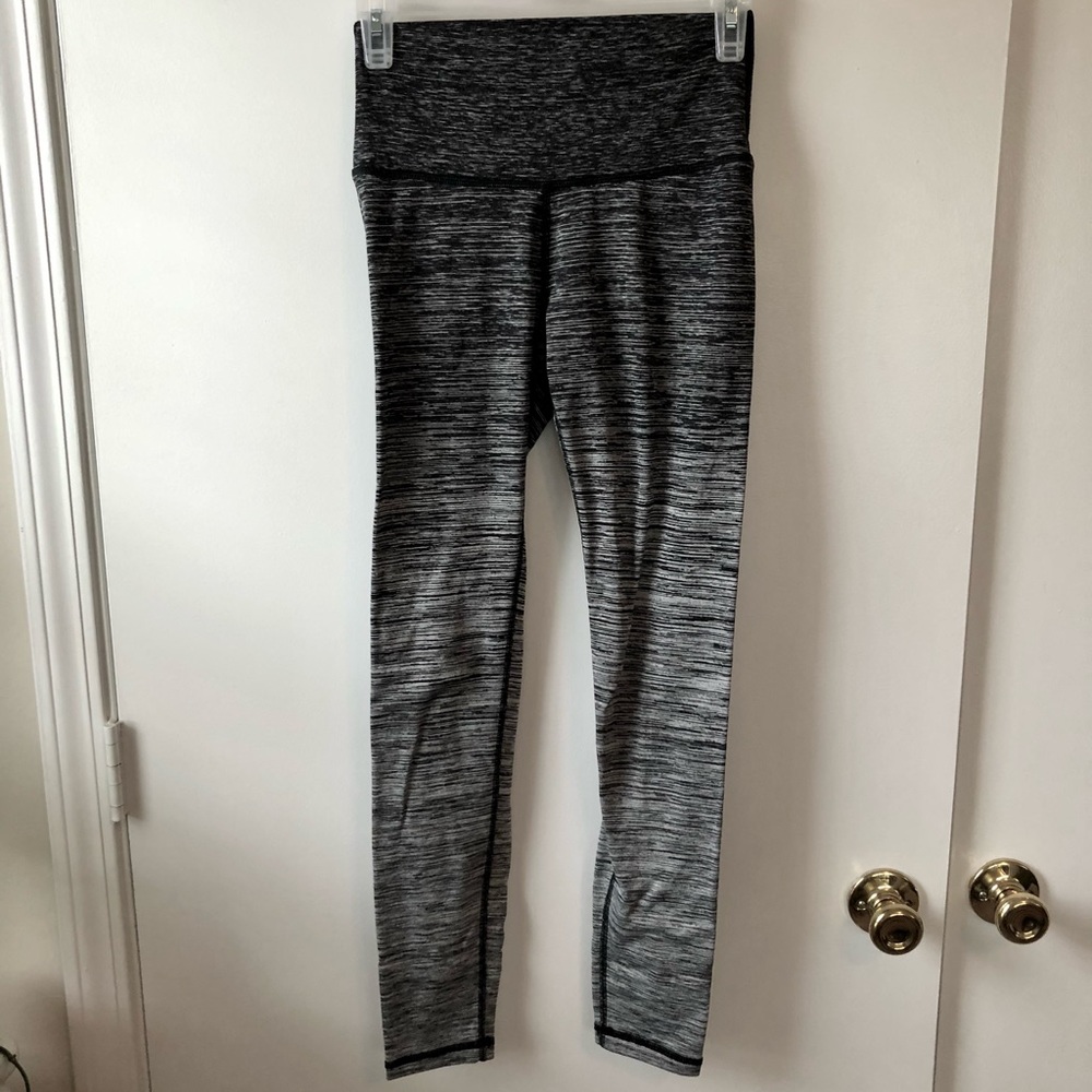 Aerie, Athletic Leggings, Grey/Black, Small